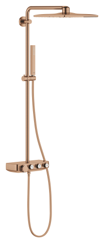 Grohe Euphoria Smartcontrol System 310 Cube Duo Duvara Monte Termostatik Bataryalı Duş Sistemi - 26508Dl0 - GROHE