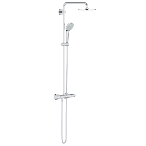 Grohe Euphoria System 210 Duvara Monte Termostatik Bataryalı Duş Sistemi - 27964000 - 2