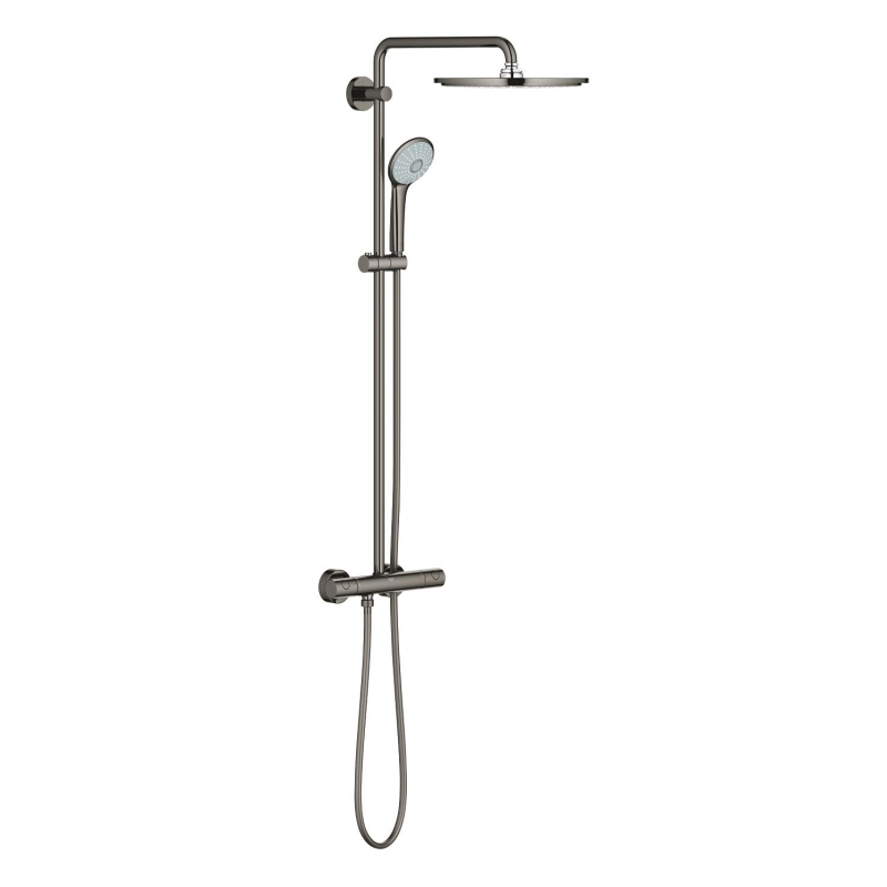 Grohe Euphoria System 310 Duvara Monte Termostatik Bataryalı Duş Sistemi - 26075A00 - 2