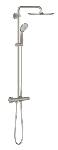 Grohe Euphoria System 310 Duvara Monte Termostatik Bataryalı Duş Sistemi - 26075Dc0 - GROHE