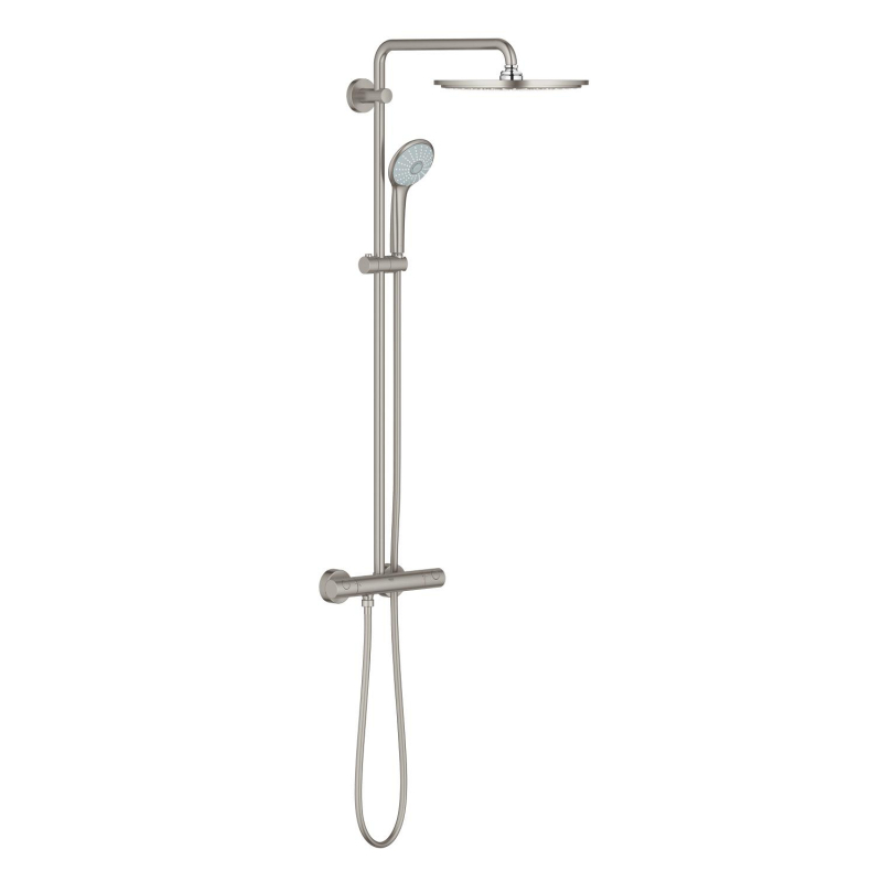 Grohe Euphoria System 310 Duvara Monte Termostatik Bataryalı Duş Sistemi - 26075Dc0 - 2