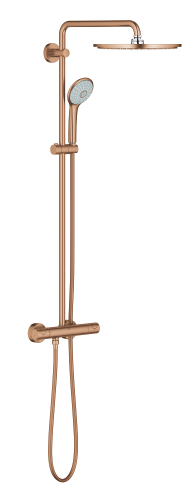 Grohe Euphoria System 310 Duvara Monte Termostatik Bataryalı Duş Sistemi - 26075Dl0 - GROHE