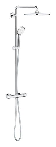 Grohe Euphoria System 310 Duvara Monte Termostatik Bataryalı Duş Sistemi - 26723000 - GROHE