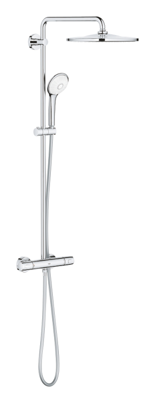 Grohe Euphoria System 310 Duvara Monte Termostatik Bataryalı Duş Sistemi - 26723000 - 1