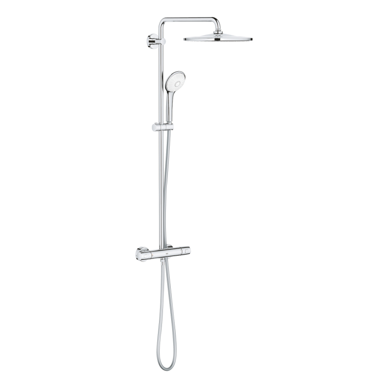 Grohe Euphoria System 310 Duvara Monte Termostatik Bataryalı Duş Sistemi - 26723000 - 2