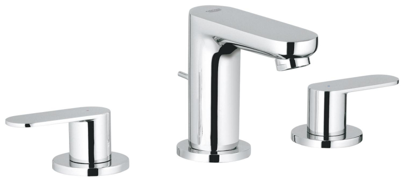 Grohe Eurocosmo 3 Delikli Lavabo Bataryası 1/2