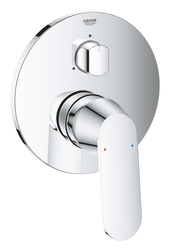 Grohe Eurocosmo Tek Kumandalı 3 Yönlü Banyo Bataryası - 24226000 - 1