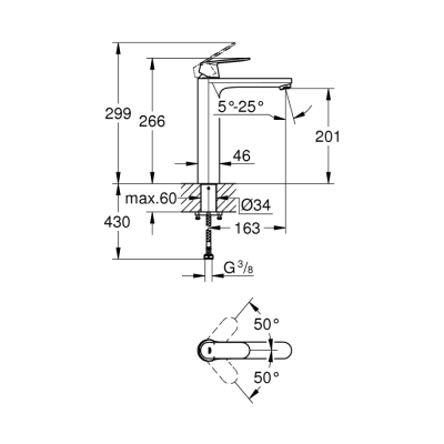Grohe Eurocosmo Tek Kumandalı Lavabo Bataryası
Xl-Boyut - 23921000 - 2