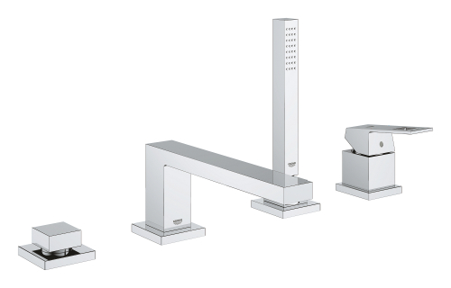 Grohe Eurocube Dört Delikli Küvet Bataryası - 19897001 - GROHE
