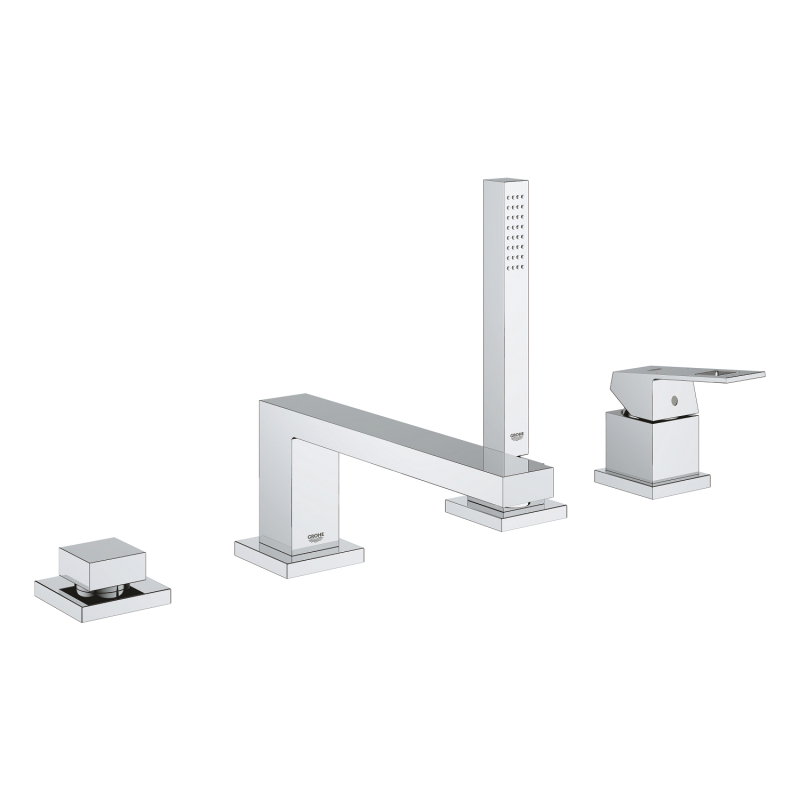 Grohe Eurocube Dört Delikli Küvet Bataryası - 19897001 - 2