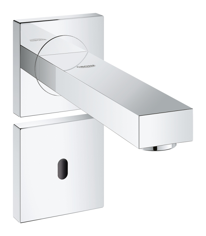 Grohe Eurocube E Ankastre Fotoselli Lavabo Bataryası, Tek Su Girişli - 36442000 - 1