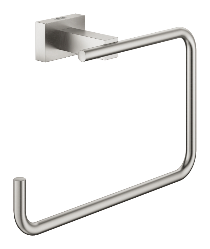 Grohe Eurocube Halka Havluluk, Paslanmaz Çelik - 40510DC1 - 1