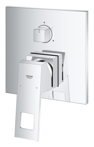 Grohe Eurocube Tek Kumandalı 3 Yönlü Banyo Bataryası - 24094000 - 4