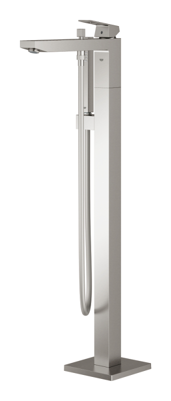 Grohe Eurocube Yerden Küvet Bataryası - 23672Dc1 - 4