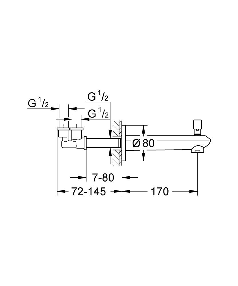 Grohe Eurodisc Cosmopolitan Çıkış Ucu - 13279002 - 3