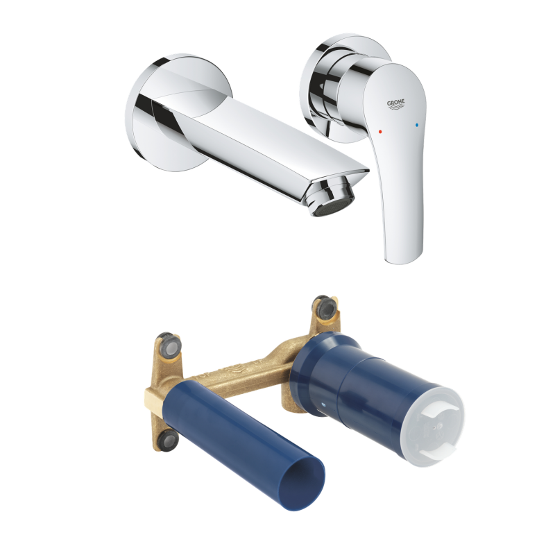 Grohe Eurosmart 2 Delikli Lavabo Bataryası Seti İç Set Dahil - 1