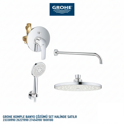 GROHE EUROSMART ANKASTRE SET - 1