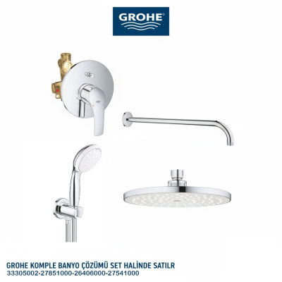 GROHE EUROSMART ANKASTRE SET - 1