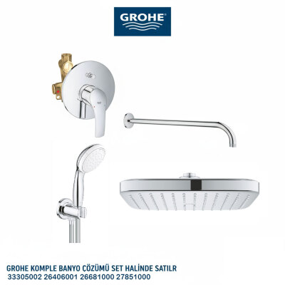 GROHE EUROSMART ANKASTRE SET - 1