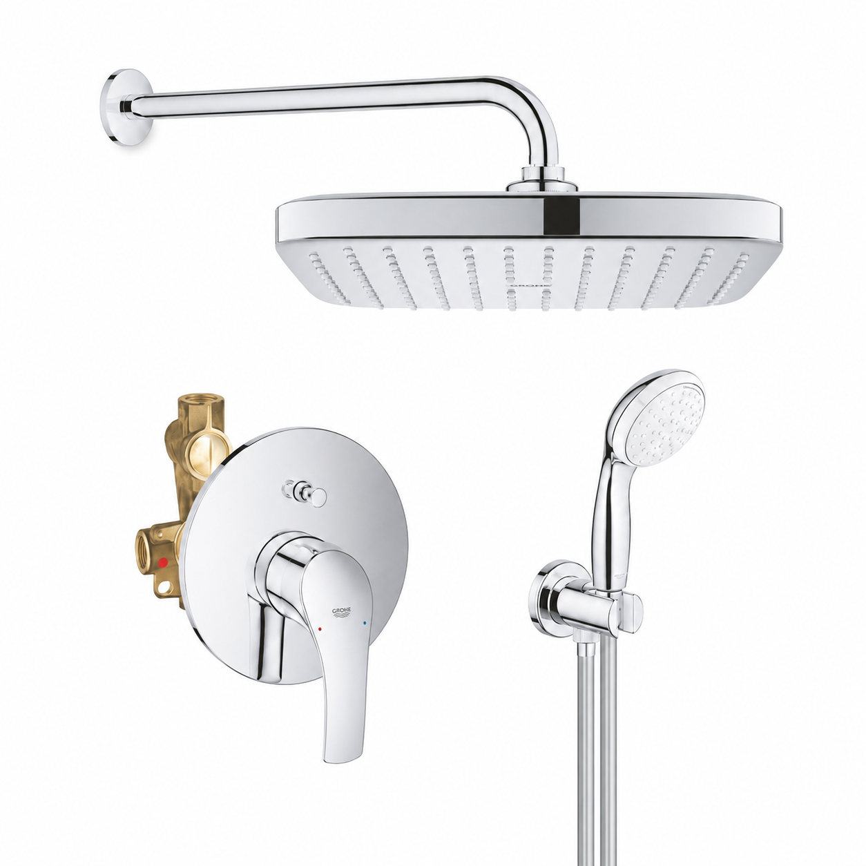GROHE EUROSMART ANKASTRE SET - GROHE