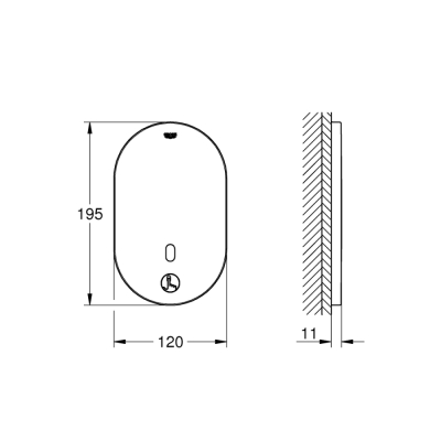 Grohe Eurosmart Cosmopolitan E - 36463000 - 2