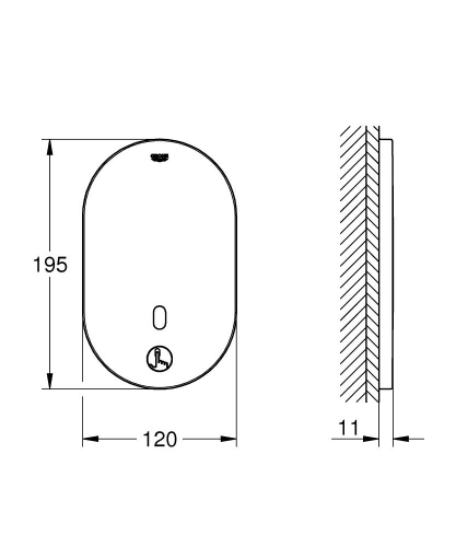 Grohe Eurosmart Cosmopolitan E - 36463000 - 4