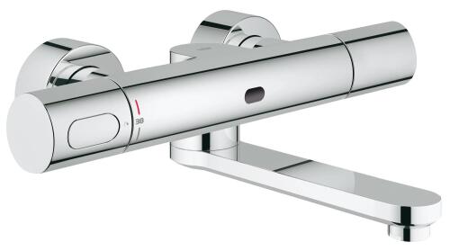 Grohe Eurosmart Cosmopolitan E Duvardan, Fotoselli Ve Termostatik
Sıcaklık Kontrollü Lavabo Bataryası - 36333000 - 1