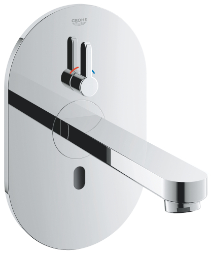 Grohe Eurosmart Cosmopolitan E Fotoselli Lavabo Bataryası, Çift Su Girişli
Ayarlanabilir Sıcaklık Sınırlayıcısı - 36315000 - GROHE