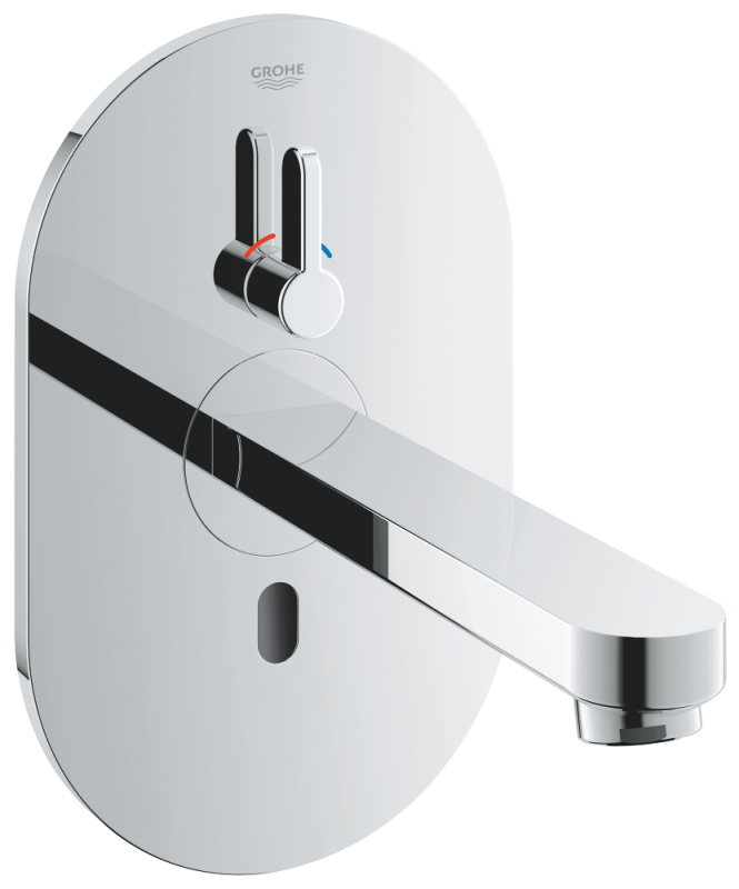 Grohe Eurosmart Cosmopolitan E Fotoselli Lavabo Bataryası, Çift Su Girişli
Ayarlanabilir Sıcaklık Sınırlayıcısı - 36315000 - 1