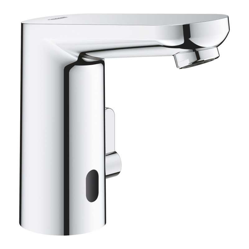 Grohe Eurosmart Cosmopolitan E Fotoselli lavabo bataryası, çift su girişli ayarlanabilir sıcaklık sınırlayıcısı - 36327002 - 2