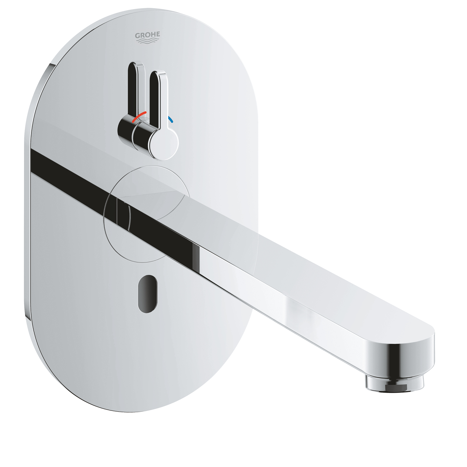 Grohe Eurosmart Cosmopolitan E Fotoselli Lavabo Bataryası, Çift Su Girişli
Ayarlanabilir Sıcaklık Sınırlayıcısı - 36376000 - 2