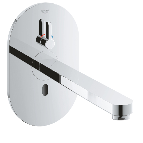 Grohe Eurosmart Cosmopolitan E Fotoselli Lavabo Bataryası, Çift Su Girişli
Ayarlanabilir Sıcaklık Sınırlayıcısı - 36376000 - 2