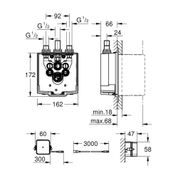 Grohe Eurosmart Cosmopolitan E İç Gövde - 36416001 - 2