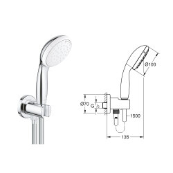 Grohe Eurosmart Cosmopolitan Set - 4