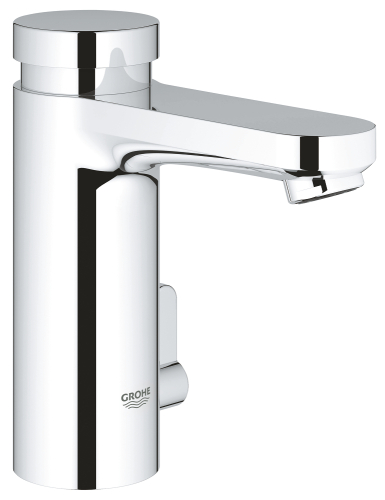 Grohe Eurosmart Cosmopolitan T Çift Su Girişli, Sıcaklık Sınırlayıcılı, Zaman Ayarlı Lavabo Bataryası - 36317000 - GROHE