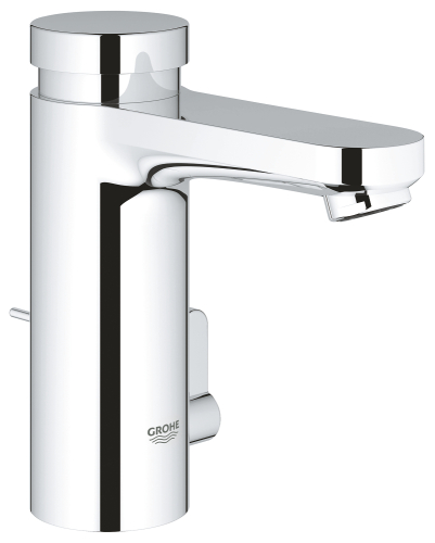 Grohe Eurosmart Cosmopolitan T Çift Su Girişli, Sıcaklık Sınırlayıcılı, Zaman Ayarlı Lavabo Bataryası - 36318000 - GROHE