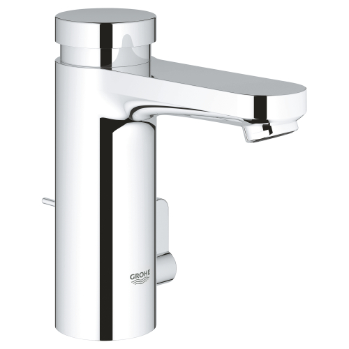 Grohe Eurosmart Cosmopolitan T Çift Su Girişli, Sıcaklık Sınırlayıcılı, Zaman Ayarlı Lavabo Bataryası - 36318000 - 2
