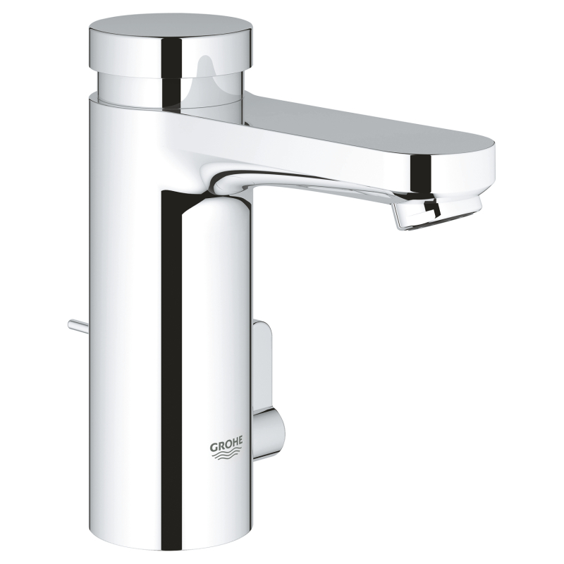 Grohe Eurosmart Cosmopolitan T Çift Su Girişli, Sıcaklık Sınırlayıcılı, Zaman Ayarlı Lavabo Bataryası - 36318000 - 2