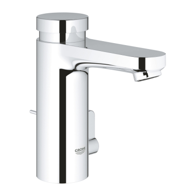 Grohe Eurosmart Cosmopolitan T Çift Su Girişli, Sıcaklık Sınırlayıcılı, Zaman Ayarlı Lavabo Bataryası - 36318000 - 1