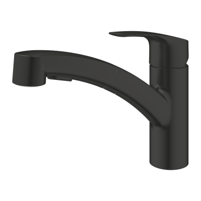 Grohe Eurosmart Eviye Bataryası Mat Siyah - 303052431 - 3