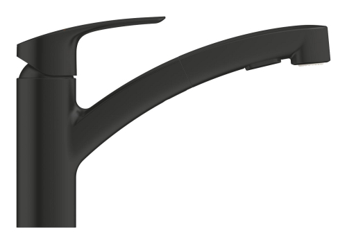 Grohe Eurosmart Eviye Bataryası Mat Siyah - 303052431 - 3