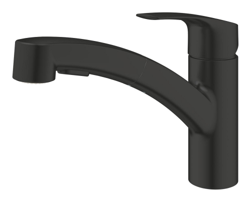 Grohe Eurosmart Eviye Bataryası Mat Siyah - 303052431 - 4