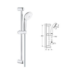 Grohe Eurosmart Sıva Üstü Set - 2