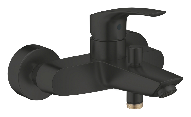 Grohe Tek kumandalı Banyo Bataryası Matte Black - 333002433 - 1