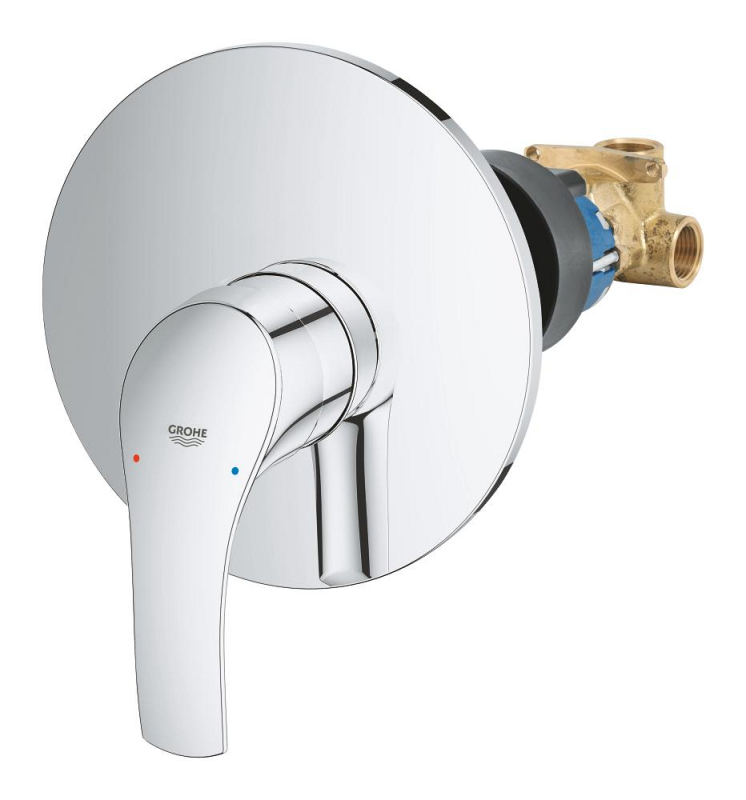Grohe Eurosmart Tek Kumandalı Duş Bataryası - 33556002 - 3