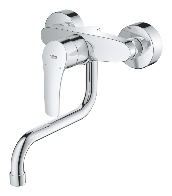 Grohe Eurosmart Tek Kumandalı Eviye Bataryası - 31391003 - 4