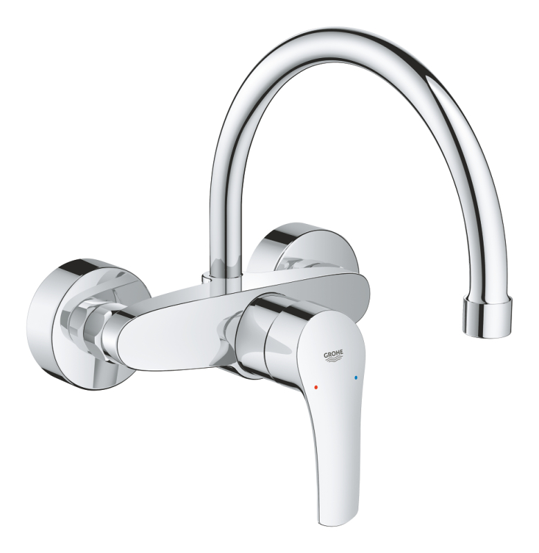Grohe Eurosmart Tek Kumandalı Eviye Bataryası - 32482003 - 1
