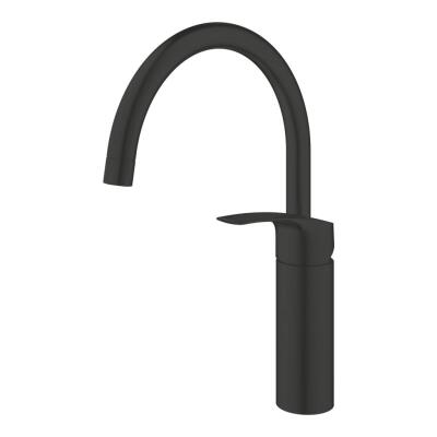 Grohe Eurosmart Tek Kumandalı Eviye Bataryası Mat Siyah - 332022433 - 2