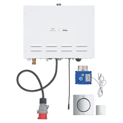 Grohe F-digital Deluxe Steam generator 9.9 kW with steam outlet and temperature sensor - 26828000 - 2