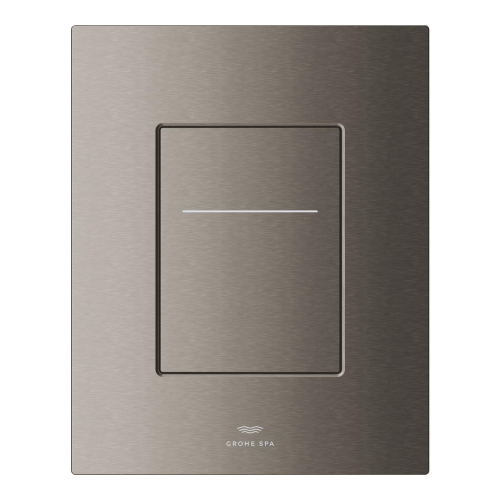 Grohe Flush Plate With Silk Motion Technology Brushed Hard Graphite - 104644AL00 - 3